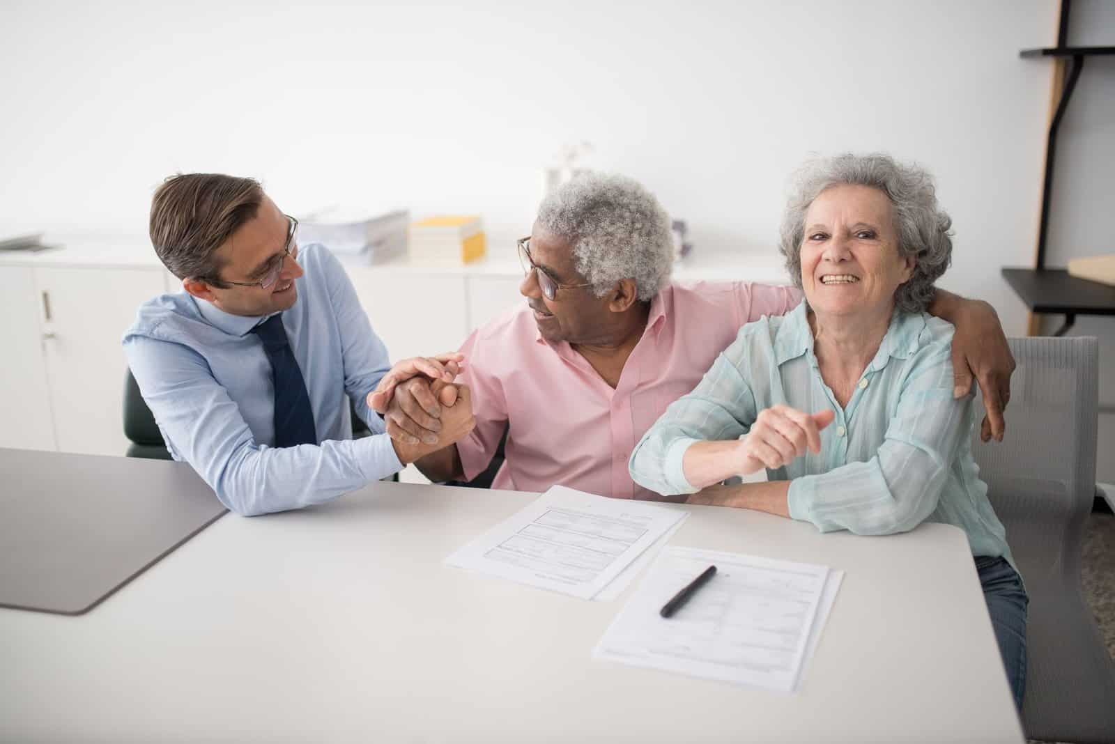 Life insurance policy document on a desk with pen and glasses
